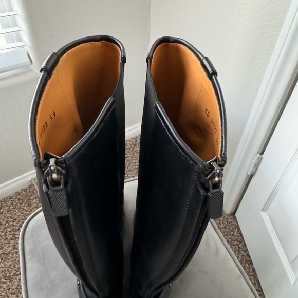 SOLD **Dior calfskin pony-style knee boots - Picture 11 of 13